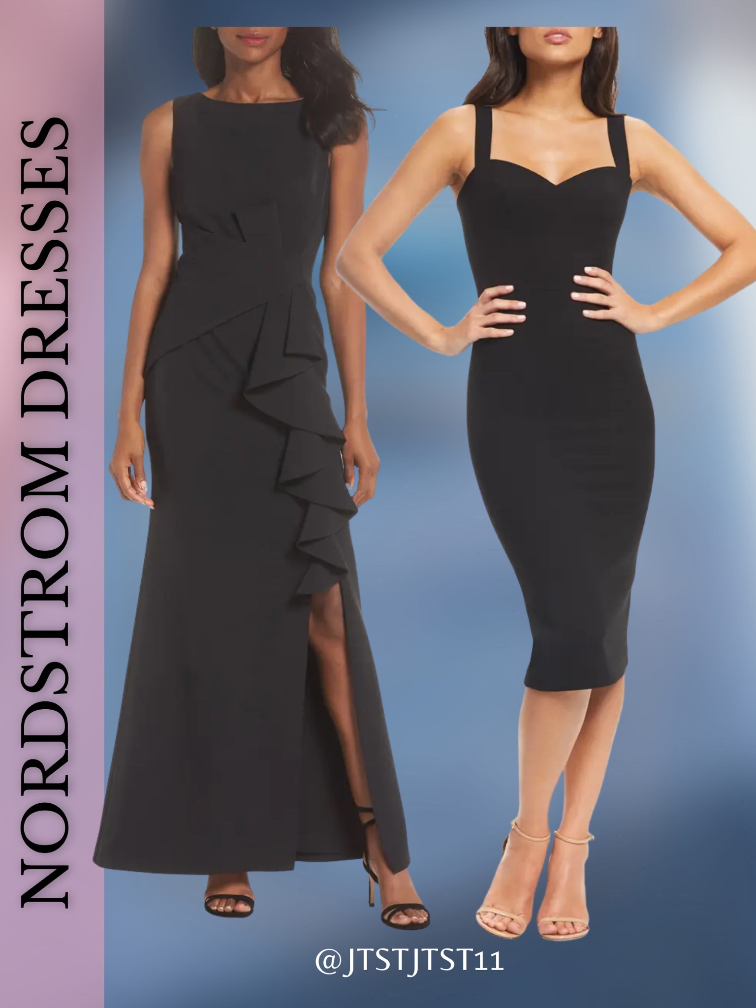 nordstrom black dresses